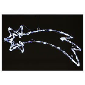 Guirlandes lumineuses de Noël: Comète 40 led blanc froid intérieur extérieur Guirlandes lumineuses de Noël: Comète 40 led blanc froid intérieur extérieur