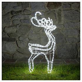 Reindeer light cable 300 leds ice white internal and external use