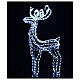 Decoração Luminosa Rena 300 Lâmpadas LED Branco Frio 100 cm Interior/Exterior s4