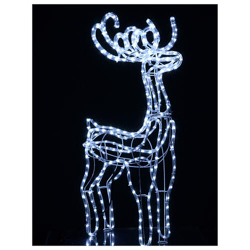 Reindeer light cable 300 leds ice white internal and external use 6