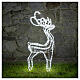Reindeer light cable 300 leds ice white internal and external use s1