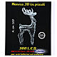Reindeer light cable 300 leds ice white internal and external use s8