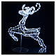 Reindeer jumping light cable 288 leds 92 cm internal and external use s1