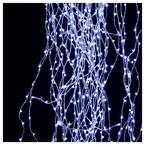 Christmas waterfall lights1530 nanoleds ice white internal and external use 3