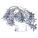 Light cable 20 leds ice white with trees internal use s5