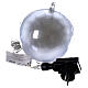 Illuminated sphere with light games 15 cm diameter ice white s4