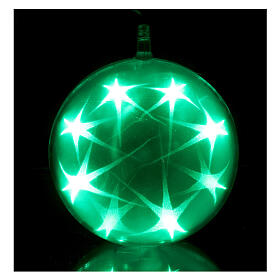 Christmas sphere light 48 leds 15 cm diameter multicoloured