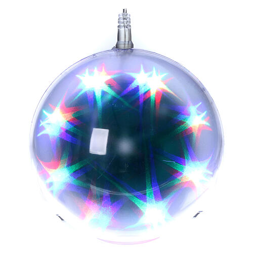 Lumière Noël sphère 48 led diam. 15 cm multicolore 4