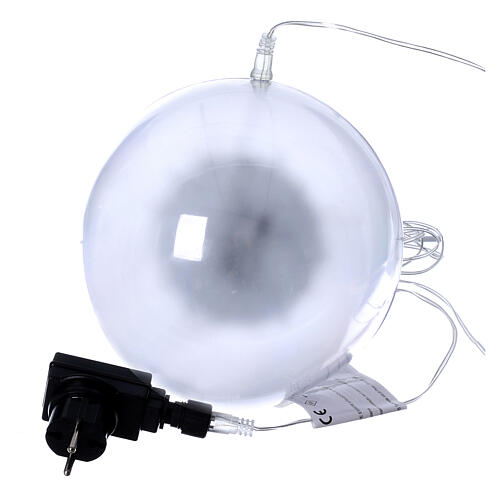 Illuminated sphere with light games 48 leds diam. 20 cm internal use 4