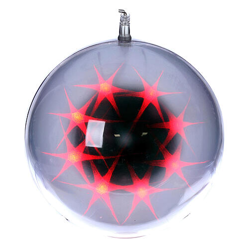 Luz navideña esfera 48 led coloreados diam. 20 cm uso interno 6