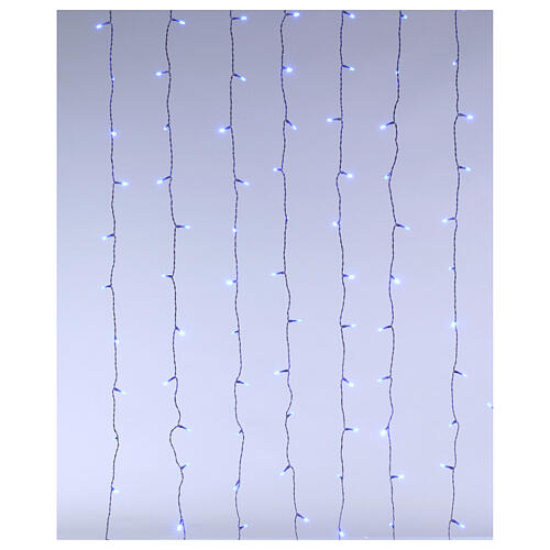 Illuminated curtain 200 leds fusion ice blue 3