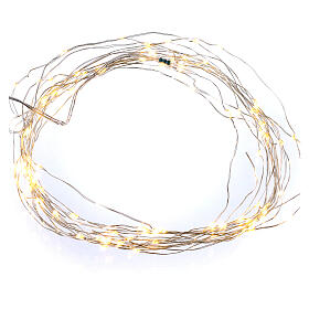 Illuminated wire 100 nano leds warm white internal use