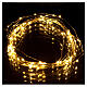 Illuminated wire 100 nano leds warm white internal use s1