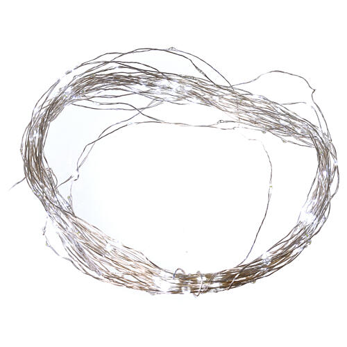 Świąteczne oświetlenie z 180 nano LED w kolorze lodowej bieli, do użytku wewnętrznego 2