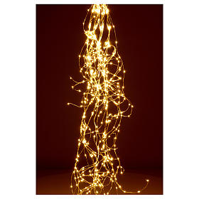 Guirlandes lumineuses de Noël: Cascade lumières 720 nano led chaud usage intérieur Guirlandes lumineuses de Noël: Cascade lumières 720 nano led chaud usage intérieur