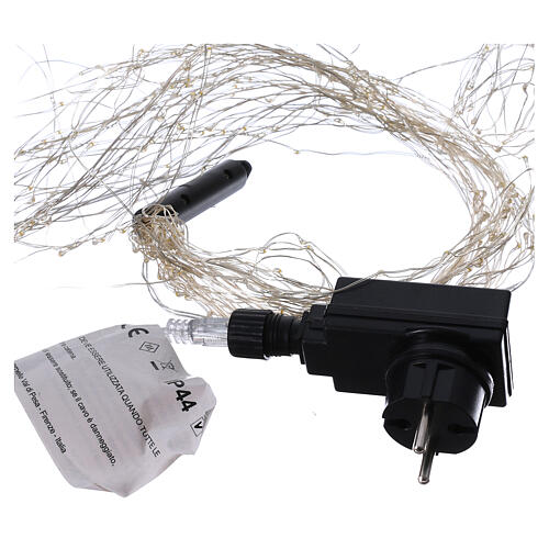 Świąteczna kaskada świetlna z 720 nano LED w ciepłym kolorze 5