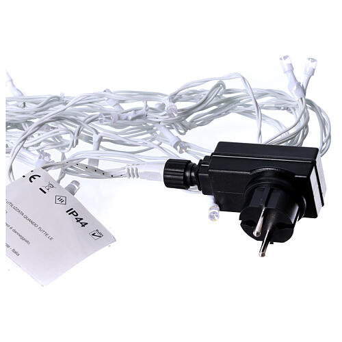 Świąteczne oświetlenie typu „stalaktyty” z 180 diodami LED w ciepłym kolorze białym 5