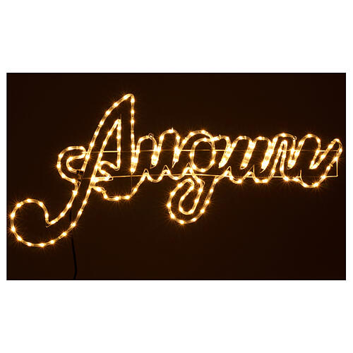 Weihnachtslichter Alles Gute 168 LED Eis Innen- und Außengebrauch 3