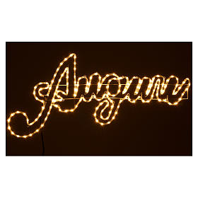 Guirlandes lumineuses de Noël: Décoration lumineuse Auguri 168 led glace intérieur extérieur Guirlandes lumineuses de Noël: Décoration lumineuse Auguri 168 led glace intérieur extérieur