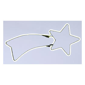 Guirlandes lumineuses de Noël: Décoration lumineuse comète 240 led glace tube led néon Guirlandes lumineuses de Noël: Décoration lumineuse comète 240 led glace tube led néon