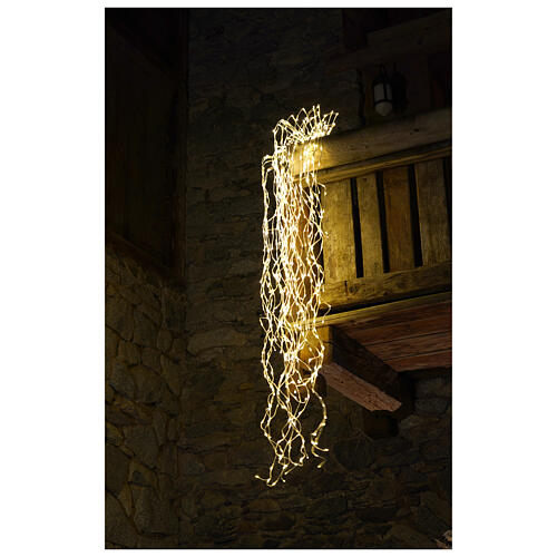 Cachoeira Luminosa 540 Lâmpadas LED Branco-Quente Interior/Exterior 1