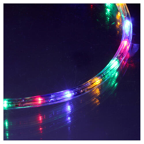 Mangueira luminosa de Natal LED multicolor 50 metros 2 vias 3