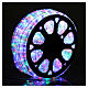 Luce tubo led multicolor 50 m 3 vie a taglio s1