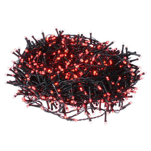 Christmas lights 750 red LEDS not programmable internal and external use 1