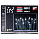 Christmas lights 750 red LEDS not programmable internal and external use s5