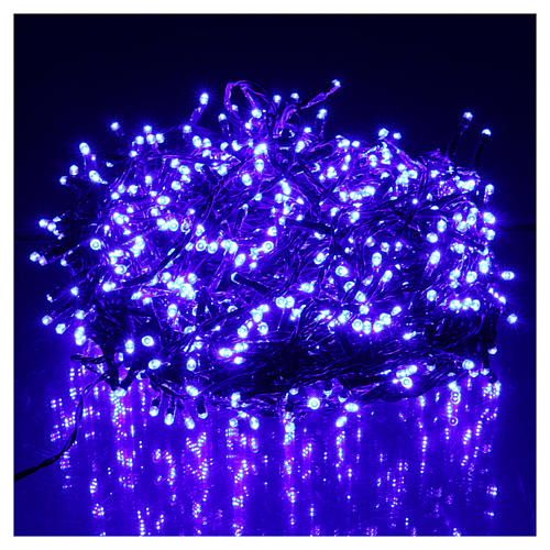Éclairage de Noël 750 LED bleus programmables EXTÉRIEUR INTÉRIEUR courant 2
