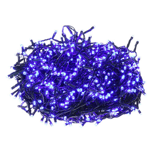 Christmas lights 750 LEDS blue not programmable internal and external use 1