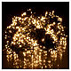 Christmas lights 750 LEDS warm white not programmable internal and external use s2