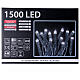 Christmas lights 1500 LEDS multicoloured not programmable internal and external use s5
