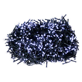 Luci di Natale: Catena di Natale 1500 LED  bianco freddo programmabile ESTERNO INTERNO corrente