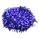 Pisca-pisca de Natal 1500 Lâmpadas LED cor Azul Interior/Exterior Programável s1