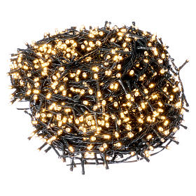 Luci di Natale: Catena luci di Natale 1500 LED bianco caldo programmabile ESTERNO INTERNO corrente