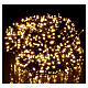 Pisca-pisca de Natal 1500 Lâmpadas LED cor Branco-Quente Interior/Exterior Programável s2