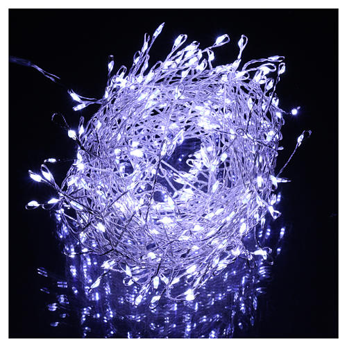Guirlande lumineuse 300 micro LED blanc froid INTÉRIEUR courant 2
