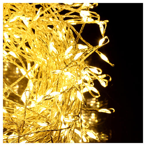 Leuchtender Kranz 300 Mini Leds warmweiss 3