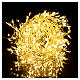 Christmas garland 300 micro LEDs warm white for internal use electric power s2