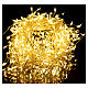 Guirlande chaîne lumineuse Noël 500 micro LED blanc chaud INTÉRIEUR courant s2