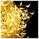 Christmas lights garland 500 micro LEDS warm white internal use electric power s3