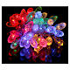 Christmas light pine cones 40 multicoloured leds internal and external use s1