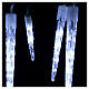 Chaîne 15 stalactites 70 led glace intérieur extérieur s2