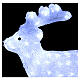 Christmas light reindeer shape 80 leds internal and external use 50 cm s2
