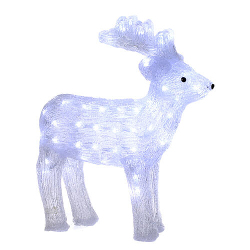 Christmas light reindeer shape 80 leds internal and external use 50 cm 5