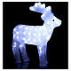 Christmas light reindeer shape 80 leds internal and external use 50 cm s4