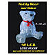 Enfeite luminoso urso 40 Leds interior exterior h 27 cm s5