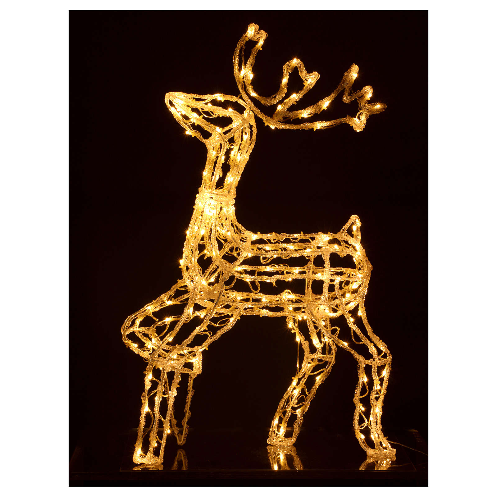 Christmas light illuminated reindeer 168 leds warm white | online sales ...