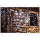 Christmas lights stalactites 180 leds ice white internal and external use s3